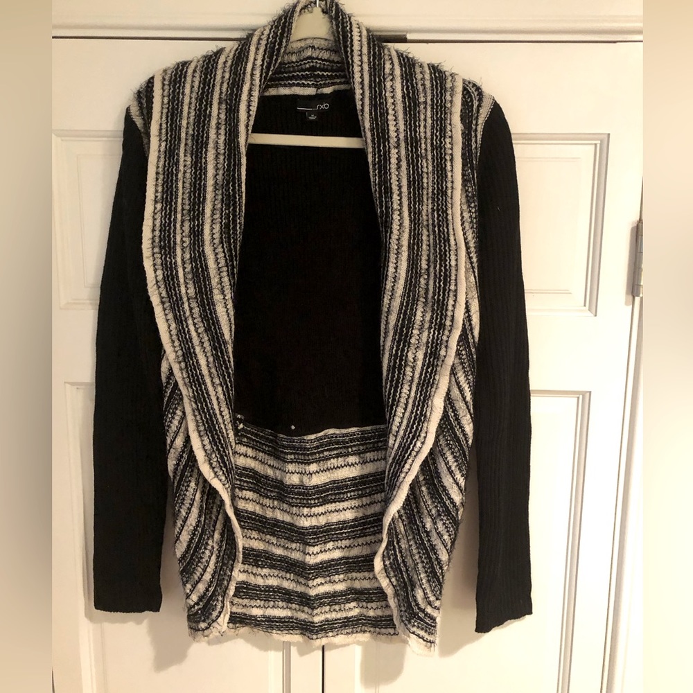 Black & White Size Medium Cardigan